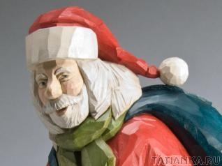 Новогодняя подборка: деревянные Санта Клаусы
