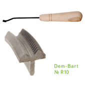 R-10 Резец насечка с деревянной ручкой Dem-Bart