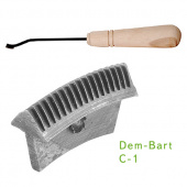 Резец насечка C-1 с деревянной ручкой Dem-Bart DBT- C-1