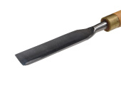 Стамеска прямая полукруглая, кованая  3/20. Сталь 60С2А  BLR-3/20