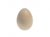 Яйцо деревянное Ø30х45мм без подставки пасхальное Яйцо Ø30