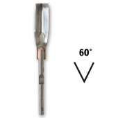 Стамеска-уголок 60 градусов, 8 мм, насадка для электростамески Arbortech