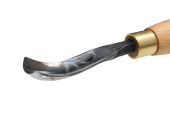 Клюкарза ложечная 8a/20мм, кованая. Сталь 60С2А (с рукоятью, заточена) 