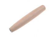 Ручка малая, деревянная из Ореха без отверстия, длина 130мм, диаметр 22мм