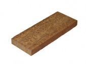 Плашка Сукупира [Sucupira], размер 130x50x10 mm, для резьбы по дереву Плашка Сукупира