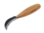 Нож серп № Т5 лезвие 55мм для резьбы по дереву, коже, картону Нож Т 05