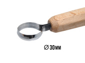 Ложкорез кольцо, Ø 30мм, силовой для изготовления ложек, Татьянка