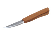 Нож 80мм, слойд. кованый. Сталь 60С2А (с рукоятью, заточен)  BLR-12