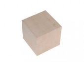 Кубик деревянный из Липы, 50х50х50мм