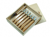 Набор ножей из 7 для фигурной резьбы по дереву( К3,01,02,03,04,05,06)