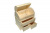 23,5х29х17,7 см Ларец сундук шкатулка с 3 ящиками деревянный из липы