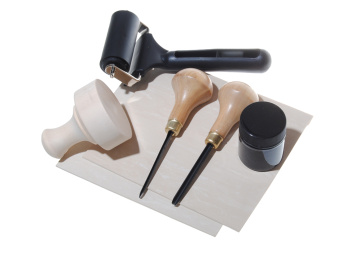 Начальный набор для линогравюры (7предметов) СГР7 "Студент"