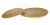 Тарелка (блюдце) деревянная из липы ~Ø180мм 