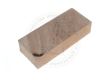 Брусок из дерева Орех Маньчжурский (корневая часть), размер 130x50x30 mm, для резьбы по дереву