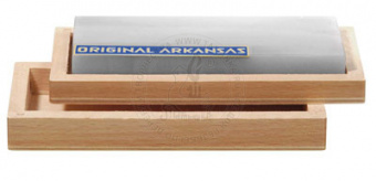 Абразивный брусок Арканзас 125х50 мм Pfeil в футляре