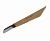 Нож прямой загнутый № 14-03 лезвие 30мм для резьбы по дереву