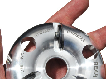 BearCraft Plane 100мм, срезающая фреза для углошлифовальных машинок