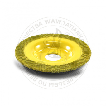 FD450-7/8 - Рашпильный диск для УШМ Ø100мм, плоский (fine/желтый) SUB-FD450-7/8