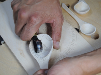 Ложкорез кольцо, Ø 25мм, силовой для изготовления ложек, Татьянка