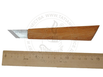 Нож косяк  С12,  20мм для резьбы по дереву BearCraft