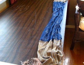 Мастер-класс: шарф из подручных материалов