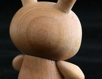 Серия деревянных кроликов Dunny