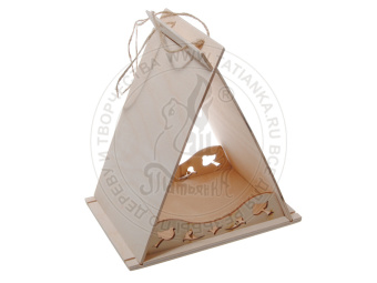 Кормушка для птиц, треугольная, из фанеры, 16х18х21,5 см – купить в Казани | «С Нежностью»