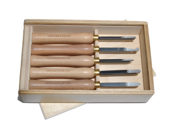 ТОКАРНЫЕ МИНИ РЕЗЦЫ В НАБОРЕ 5 ШТ., (Россия), длина 195мм, резец 67мм