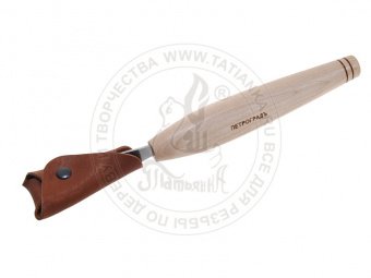 Нож резчицкий - ложкорез, ПЕТРОГРАДЪ, модель №3, правый М00016435