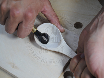 Ложкорез кольцо, Ø 20мм, силовой для изготовления ложек, Татьянка