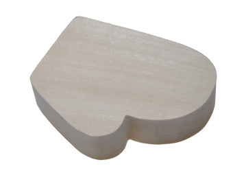 Заготовка для резьбы. Варежка 75х95х20мм Липа