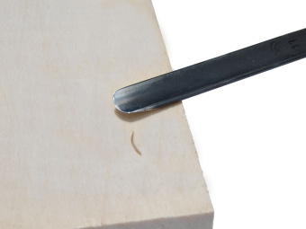 № 11 Прямая полукруглая стамеска 7мм, заточка ноготок