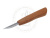 Нож 53мм, слойд. кованый. Сталь 60С2А (с рукоятью, заточен)  BLR-5
