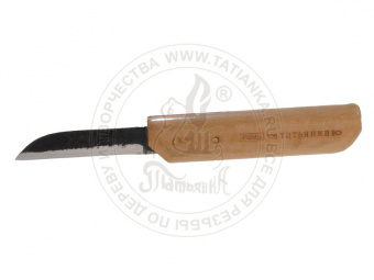Нож богородский К1 (70 мм), сталь Р6М5 для резьбы по твердому дереву Нож К1-р6м5
