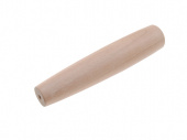 Ручка большая, деревянная из Ореха без отверстия, длина 130мм, диаметр 25мм