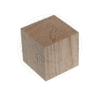 Кубик деревянный из Дуба, 45х45мм